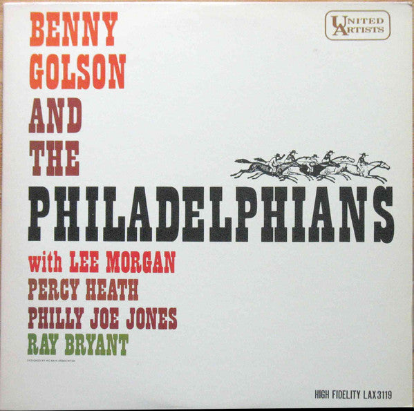 Release: Benny Golson & The Philadelphians-Vinyl-Japan-1976-LAX-3119, LAX 3119, UAS 5076-12402770