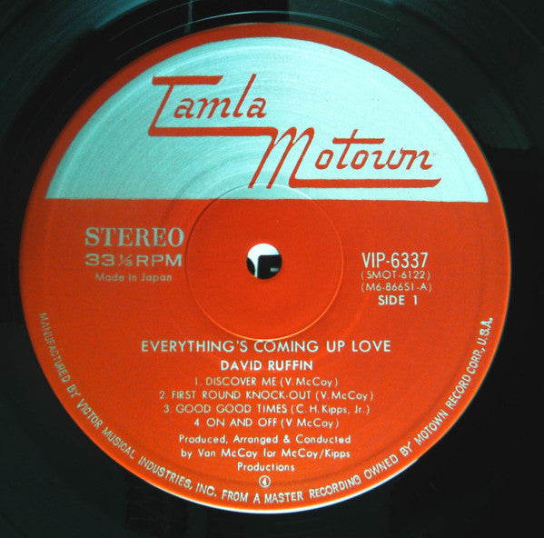 Everything's Coming Up Love