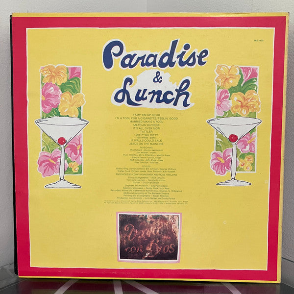 Release: Paradise And Lunch-Vinyl-US-None-MS 2179-23445239