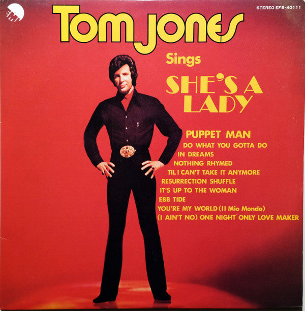 Tom Jones Sings She's A Lady = シーズ・ア・レディー/トム・ジョーンズ・グランプリ