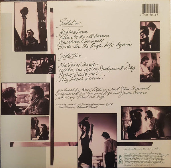 Release: Back In The High Life-Vinyl-US-1986-9-25448-1, 1-25448-14210785