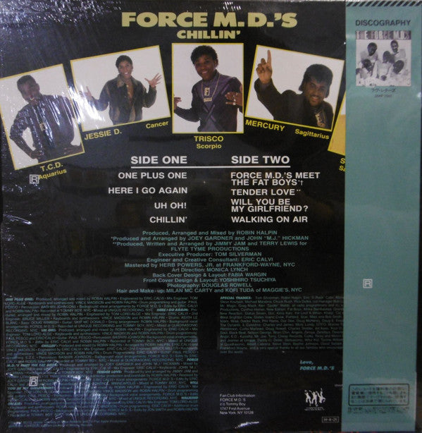 Release: Chillin'-Vinyl-Japan-1986-28AP 3164-11720869