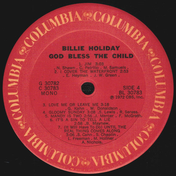 God Bless The Child
