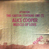Alice Cooper - Muscle Of Love (Vinyl, LP, Album, Promo) Very Good Plus (VG+) / Very Good (VG)