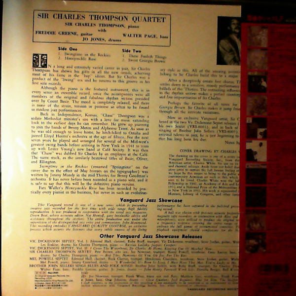 Release: Sir Charles Thompson Quartet-Vinyl-Japan-1991-KIJJ-2081, VRS-8006-13632554