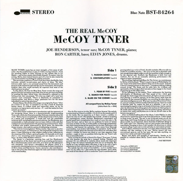 Release: The Real McCoy-Vinyl-Russia-2022-BST-84264, BST-84264-21678499