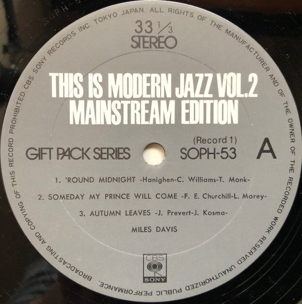 This Is Modern Jazz Vol. 2 - Mainstream Edition