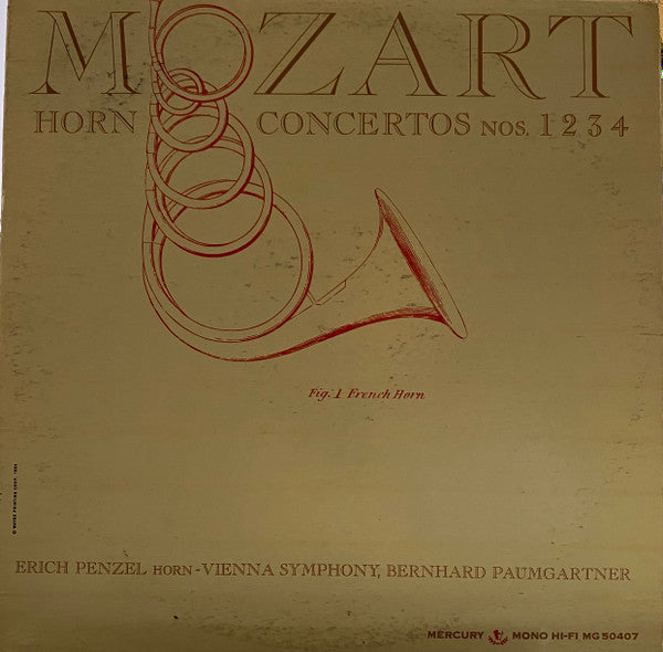 Master Release: Horn-Konzerte D-dur KV 412 / Es-dur KV 495 / Es-dur KV 417 / Es-dur KV 447 by Wolfgang Amadeus Mozart