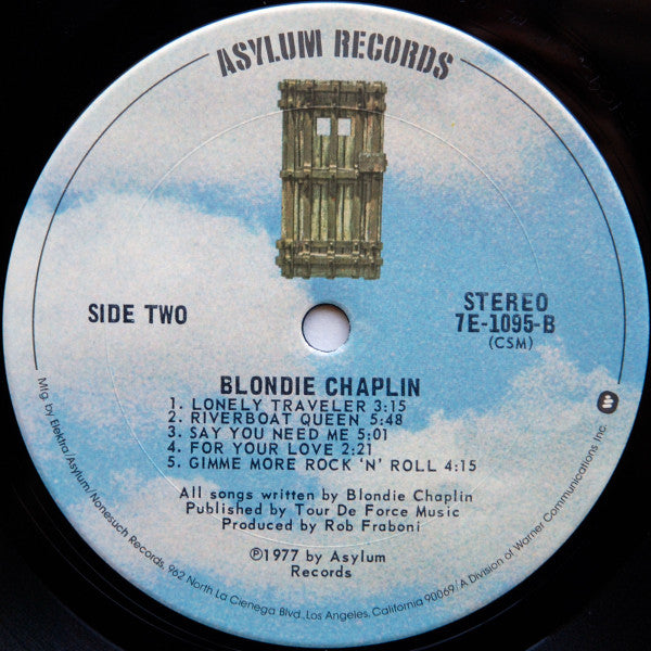 Blondie Chaplin