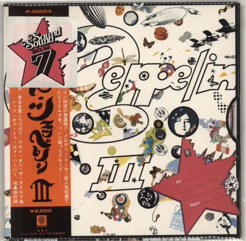 Release: Led Zeppelin III-Vinyl-Japan-1971-P-8005A-13843183
