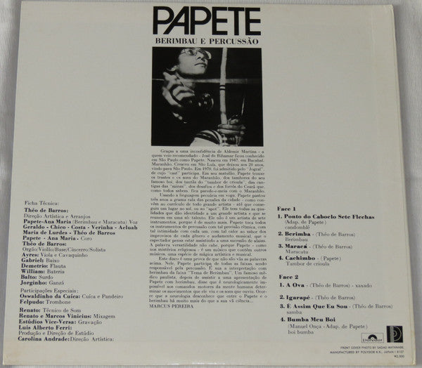 Master Release: Berimbau E Percussão by Papete