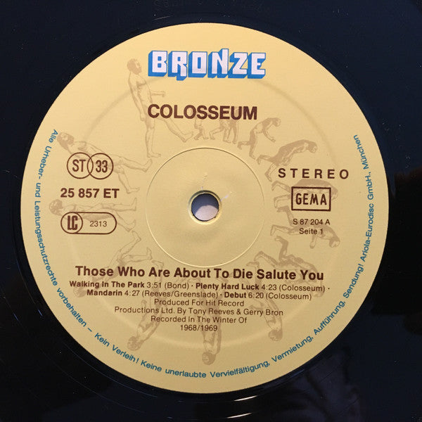 Master Release: Those Who Are About To Die Salute You by Colosseum
