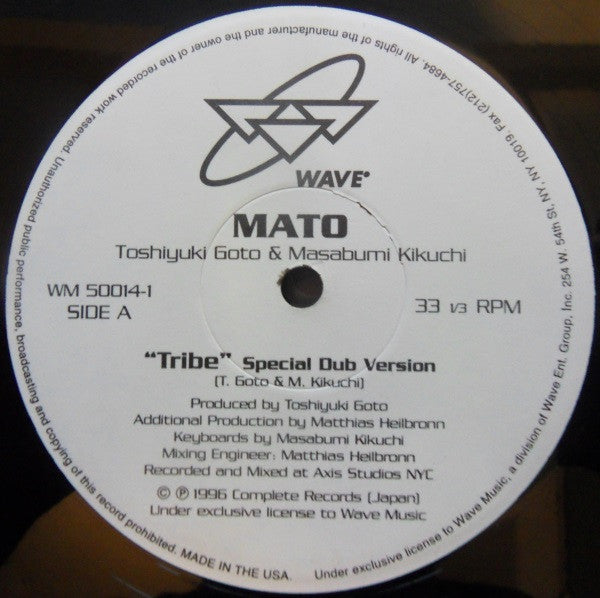 Master Release: Tribe / Drifting by MATO