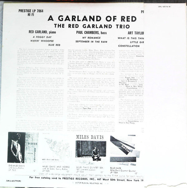 Release: A Garland Of Red-Vinyl-Japan-1978-SMJ-6579(M), SMJ-6579 M, SMJ-6579Ⓜ-14424530