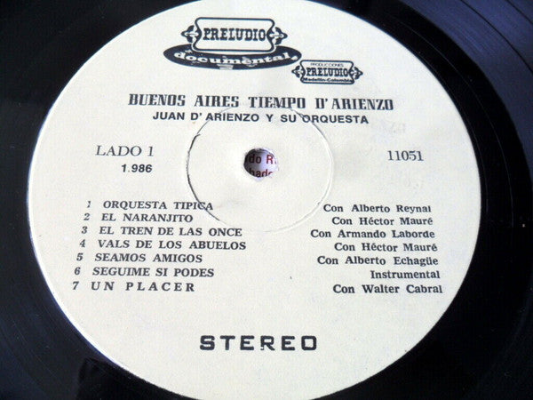 Buenos Aires Tiempo D'Arienzo