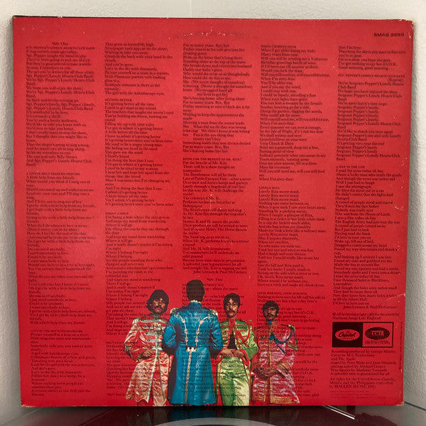 Release: Sgt. Pepper's Lonely Hearts Club Band-Vinyl-US-1976-SMAS 2653, SMAS-2653, 2653-13177517
