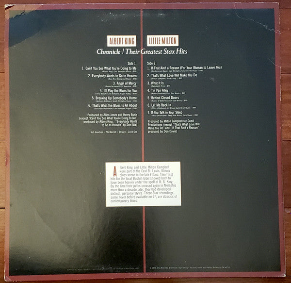 Master Release: Chronicle by Albert King