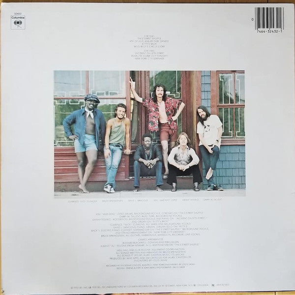 Master Release: The Wild, The Innocent & The E Street Shuffle by Bruce Springsteen
