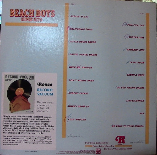 Master Release: Beach Boys' Super Hits by The Beach Boys