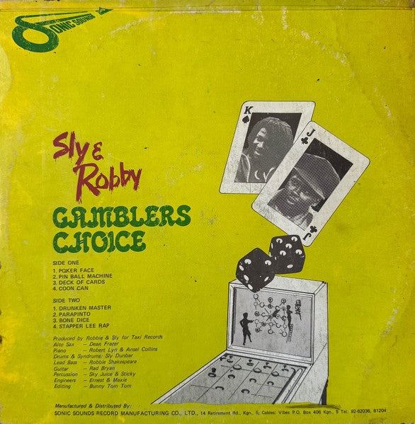 Master Release: Gamblers Choice by Sly & Robbie