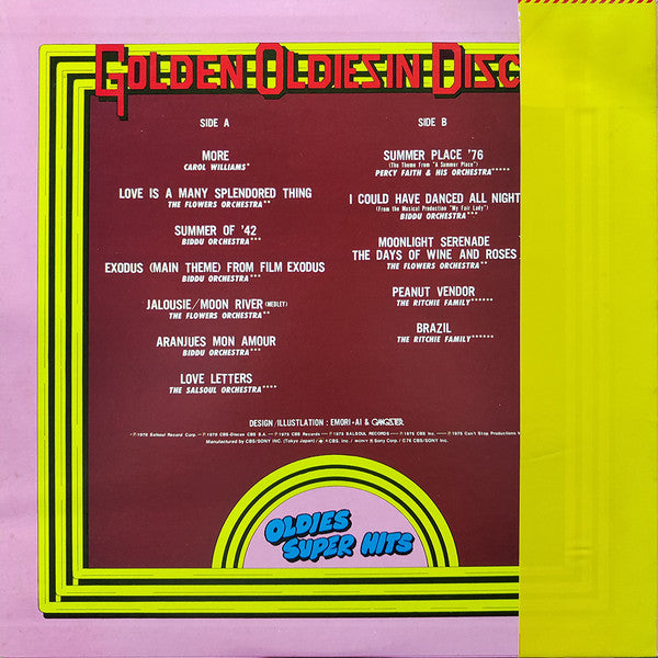 Golden Oldies In Disco