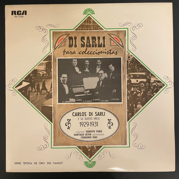 Release: Carlos Di Sarli y Su Sexteto Tipico 1929-1931-Vinyl-Japan-None-RA-5366-34565029