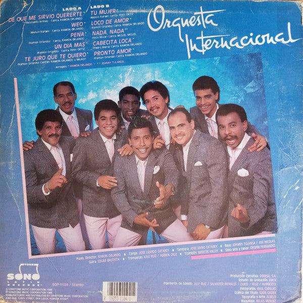 Release: Orquesta Internacional-Vinyl-US-1986-SOP-1104-12584264