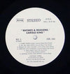 Carole King - Rhymes & Reasons (Vinyl, LP, Album, Promo, Stereo) Good Plus (G+) / Very Good (VG)