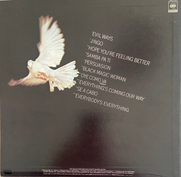 Release: Santana's Greatest Hits-Vinyl-Japan-1974-SOPN 68-24066179