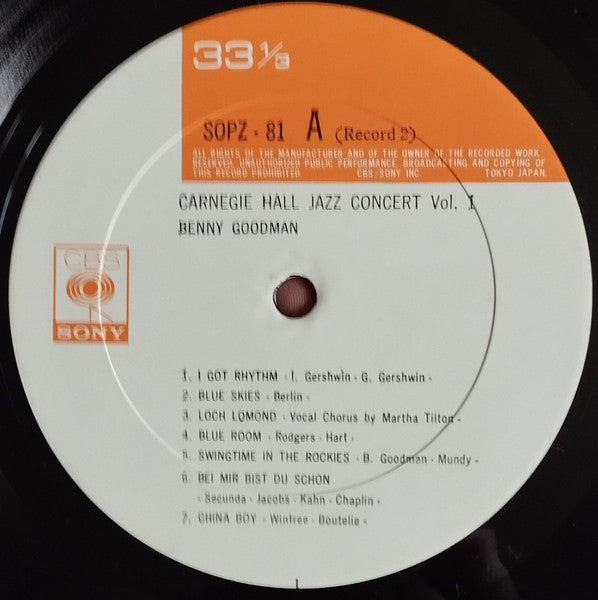 The Famous 1938 Carnegie Hall Jazz Concert