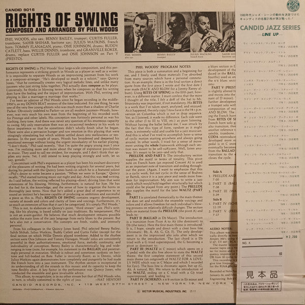 Release: Rights Of Swing-Vinyl-Japan-1977-SMJ-6182-12240820