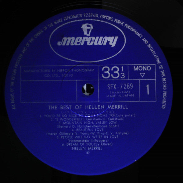 The Best Of Hellen Merrill