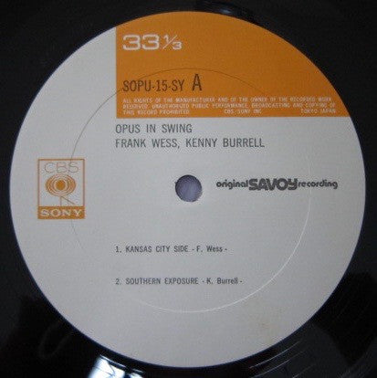 Opus In Swing