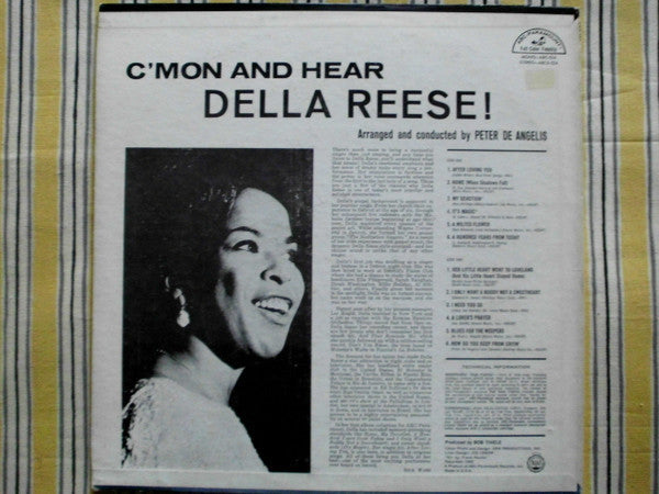 Release: C'Mon And Hear Della Reese!-Vinyl-US-1965-ABCS 524-19774819