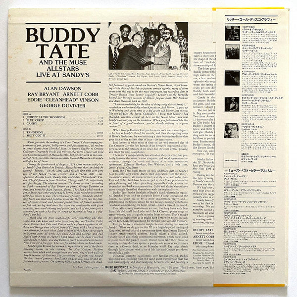 Release: Live At Sandy's-Vinyl-Japan-1980-K22P-6036-16262462