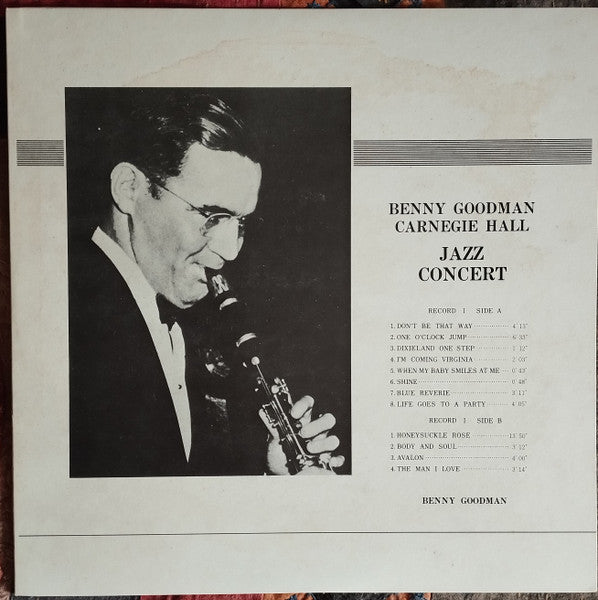 The Famous 1938 Carnegie Hall Jazz Concert