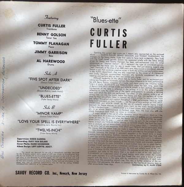 Release: Blues-ette-Vinyl-US-None-ST 13006, SST 13006-13333138