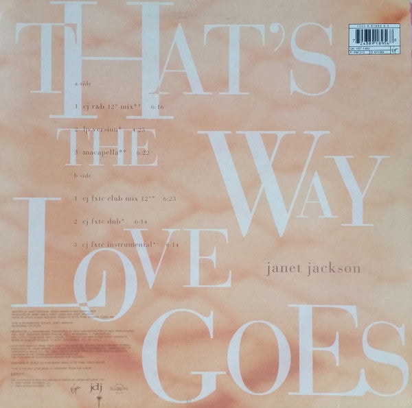 Master Release: That's The Way Love Goes by Janet Jackson