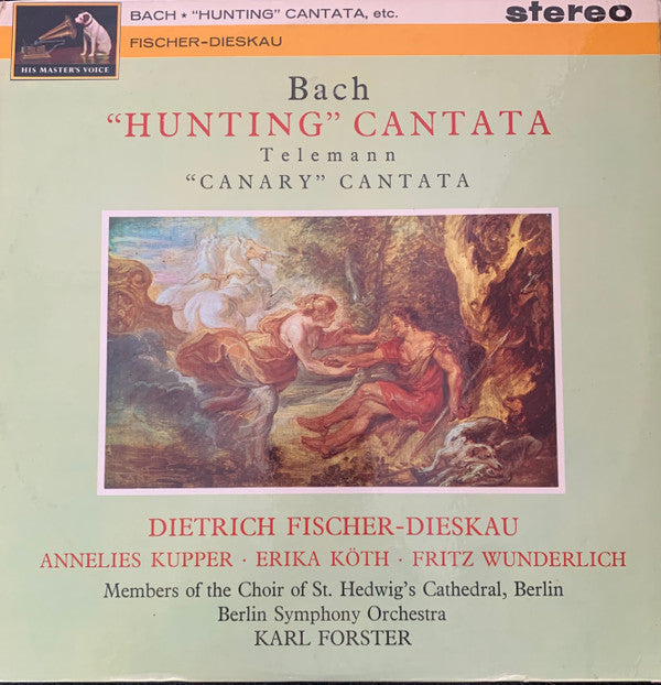 Release: Kantate BWV 208 "Jagd-Kantate" / Kanarienvogel-Kantate-Vinyl-Australia-None-ASD 534, OASD-534-22574300
