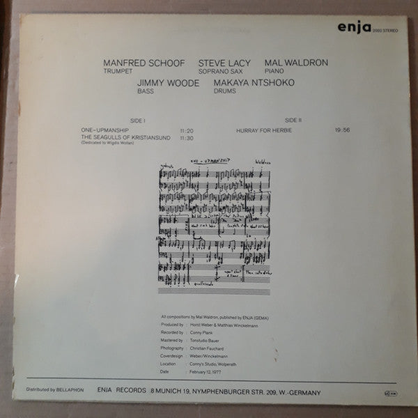 Release: One-Upmanship-Vinyl-Germany-None-enja 2092-31977692