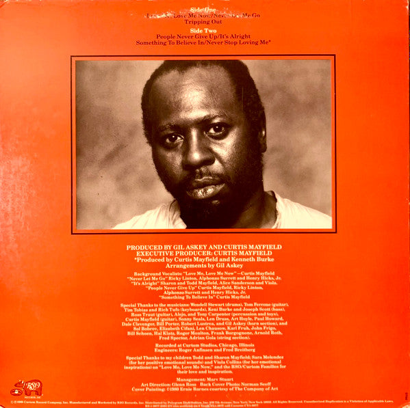Master Release: Something To Believe In by Curtis Mayfield