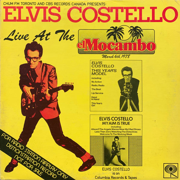 Master Release: Live At The El Mocambo by Elvis Costello
