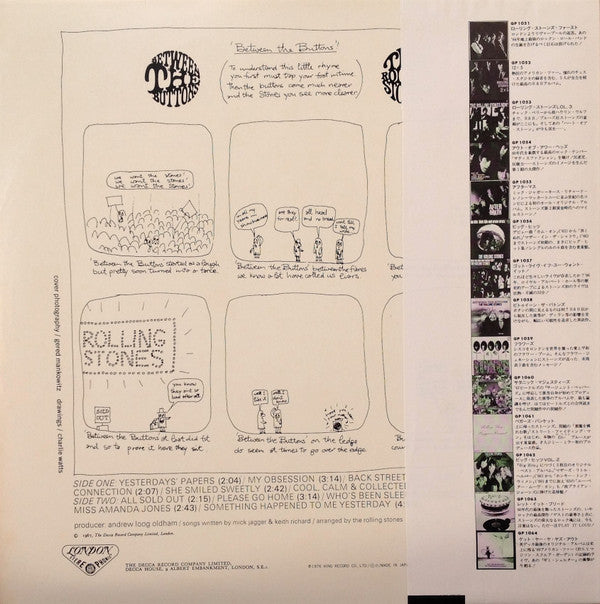 Between The Buttons = ビトゥイーン・ザ・バトンズ