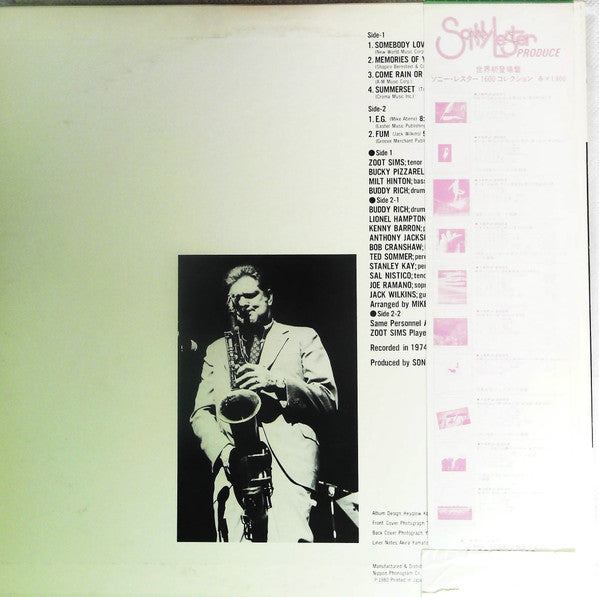 Zoot Sims Featuring Buddy Rich