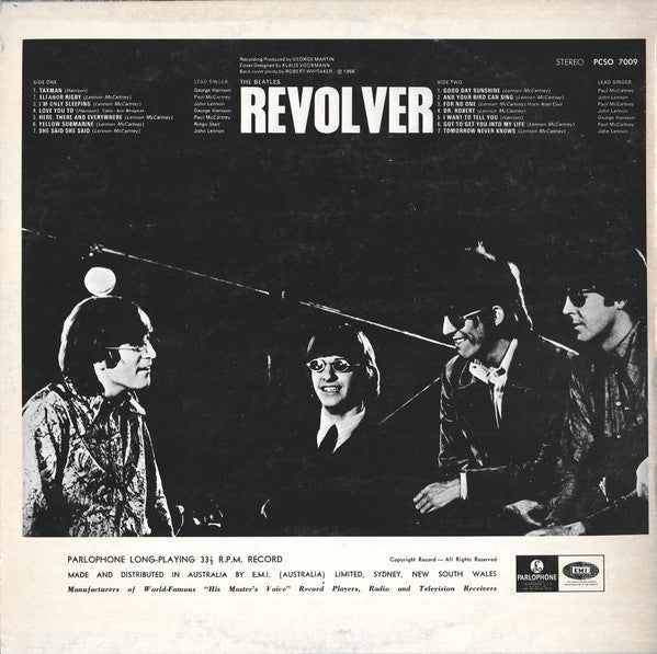 Release: Revolver-Vinyl-Australia-1978-PCSO 7009-25303240