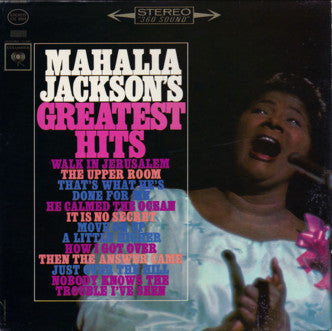 Release: Mahalia Jackson's Greatest Hits-Vinyl-US-1963-CS 8804-11075986