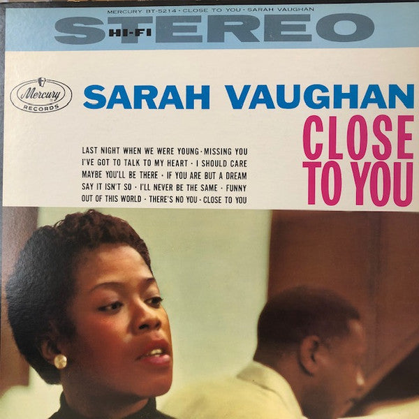 Master Release: Close To You by Sarah Vaughan