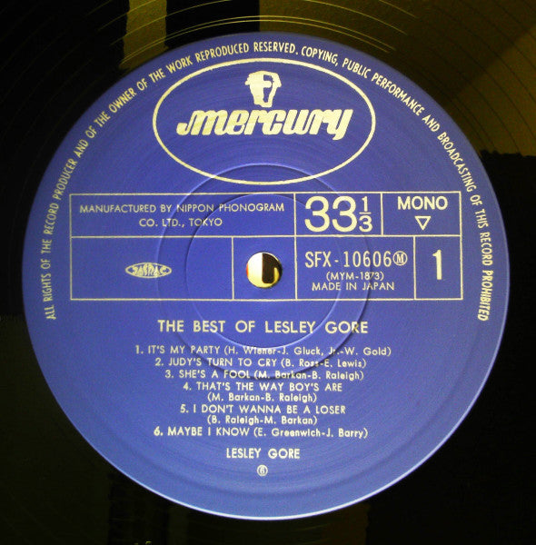 The Best Of Lesley Gore - Rock'n'Roll Collection Vol. 4