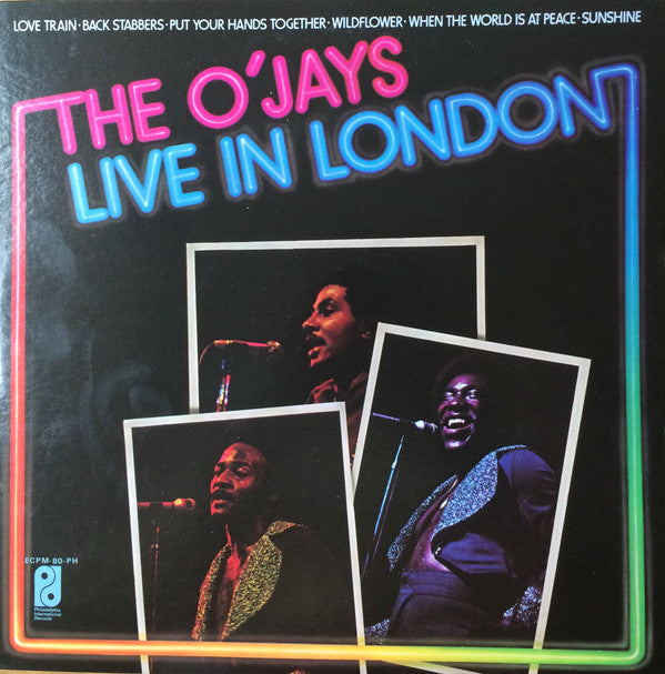 Release: The O'Jays Live In London-Vinyl-Japan-1974-ECPM-80-PH-11025300