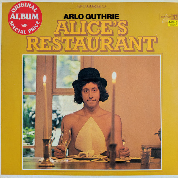 Release: Alice's Restaurant-Vinyl-Germany-None-44045, 44 045, REP 44045, RS 6267-16146770